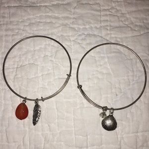 2 knock off Alex & Ani bracelets